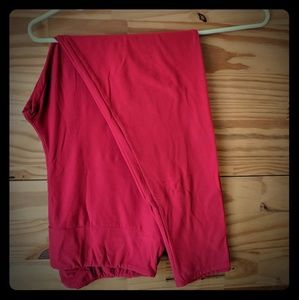 LuLaRoe TC leggings Red